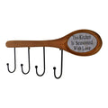 26cm Wooden Spoon With Hooks - £20.99 - Kitchen Storage 