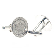 Celtic FC Sterling Silver Cufflinks - Officially licensed merchandise.