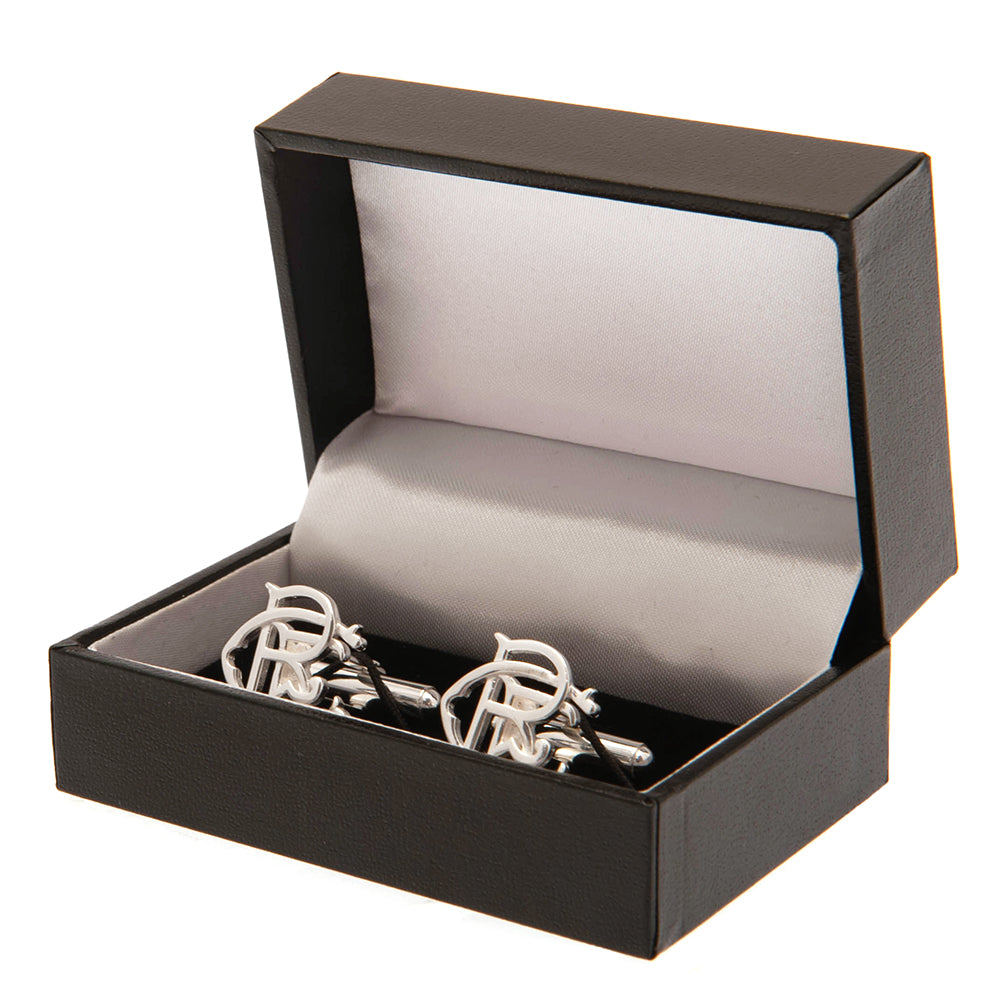 Rangers FC Sterling Silver Cufflinks - Officially licensed merchandise.