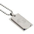 Celtic FC Double Dog Tag & Chain - Officially licensed merchandise.