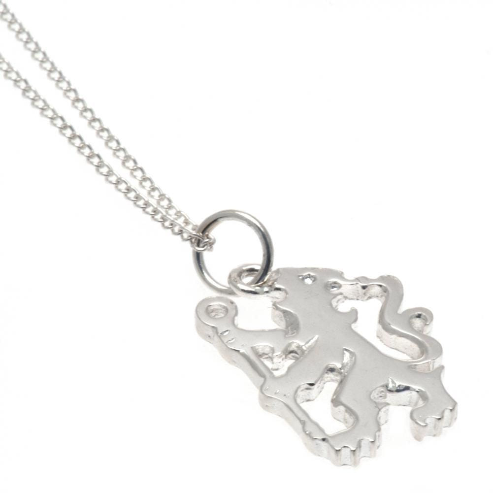 Chelsea FC Sterling Silver Pendant & Chain