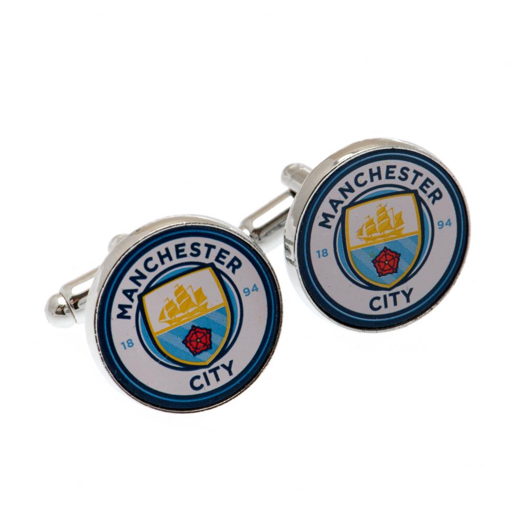 Manchester City FC Cufflinks - Officially licensed merchandise.