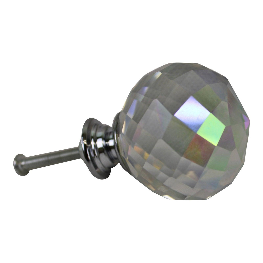 4cm Crystal Effect Doorknobs, Spherical, set of 4 - £22.99 - Doorknobs 