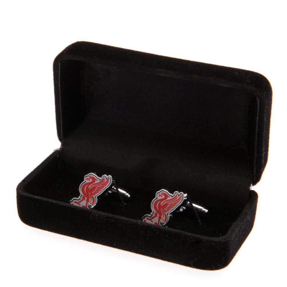 Liverpool FC Cufflinks LB - Officially licensed merchandise.