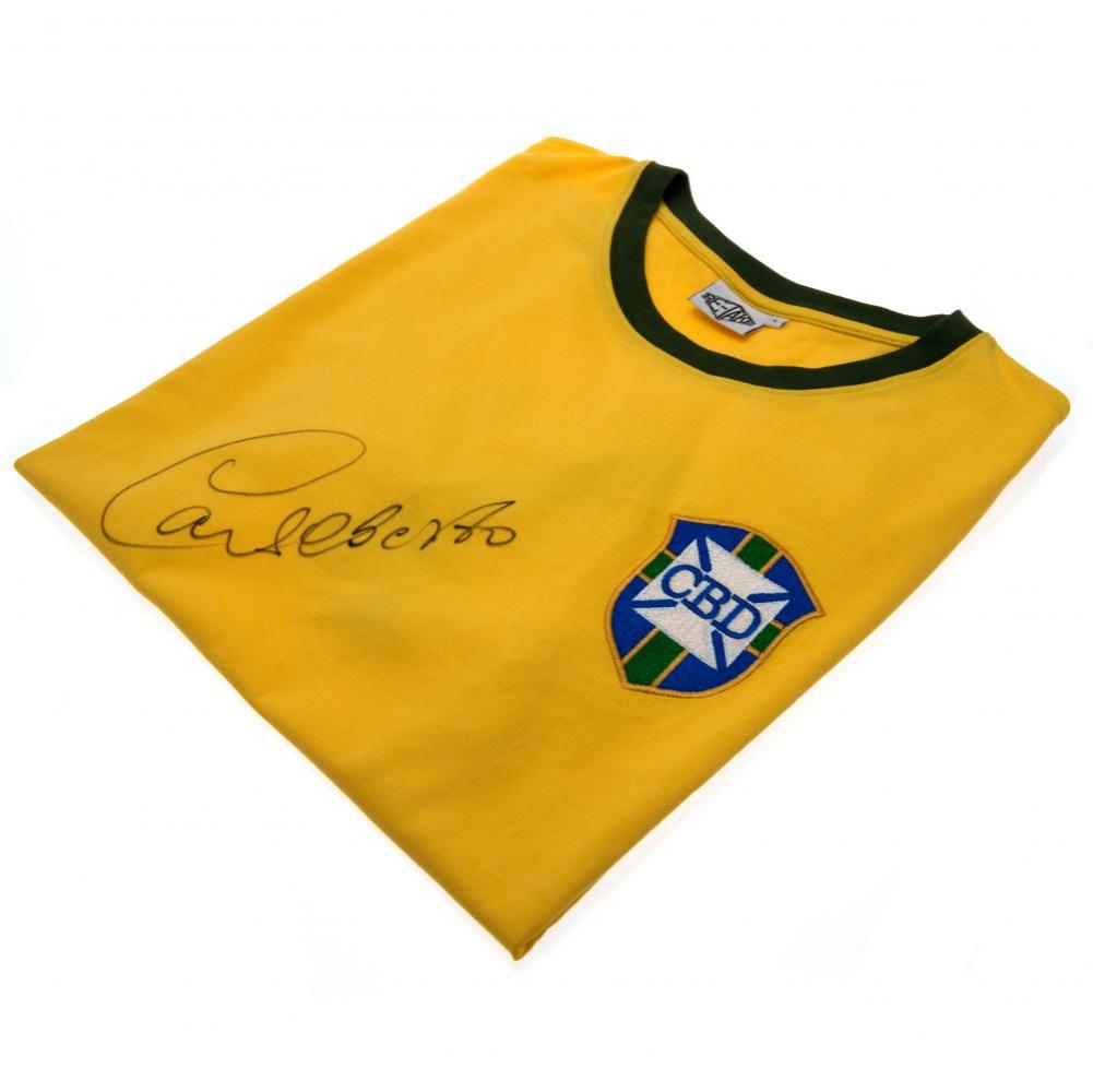 Brasil Alberto Signed Shirt - Officially licensed merchandise.