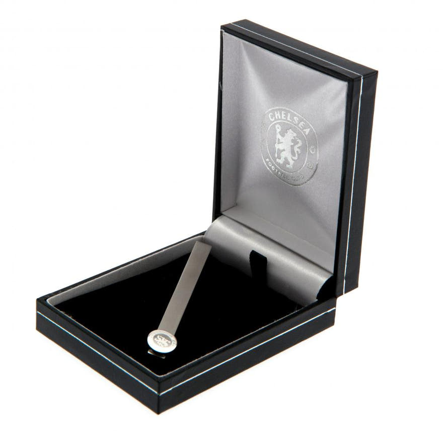 Chelsea FC Stainless Steel Tie Slide with Crest