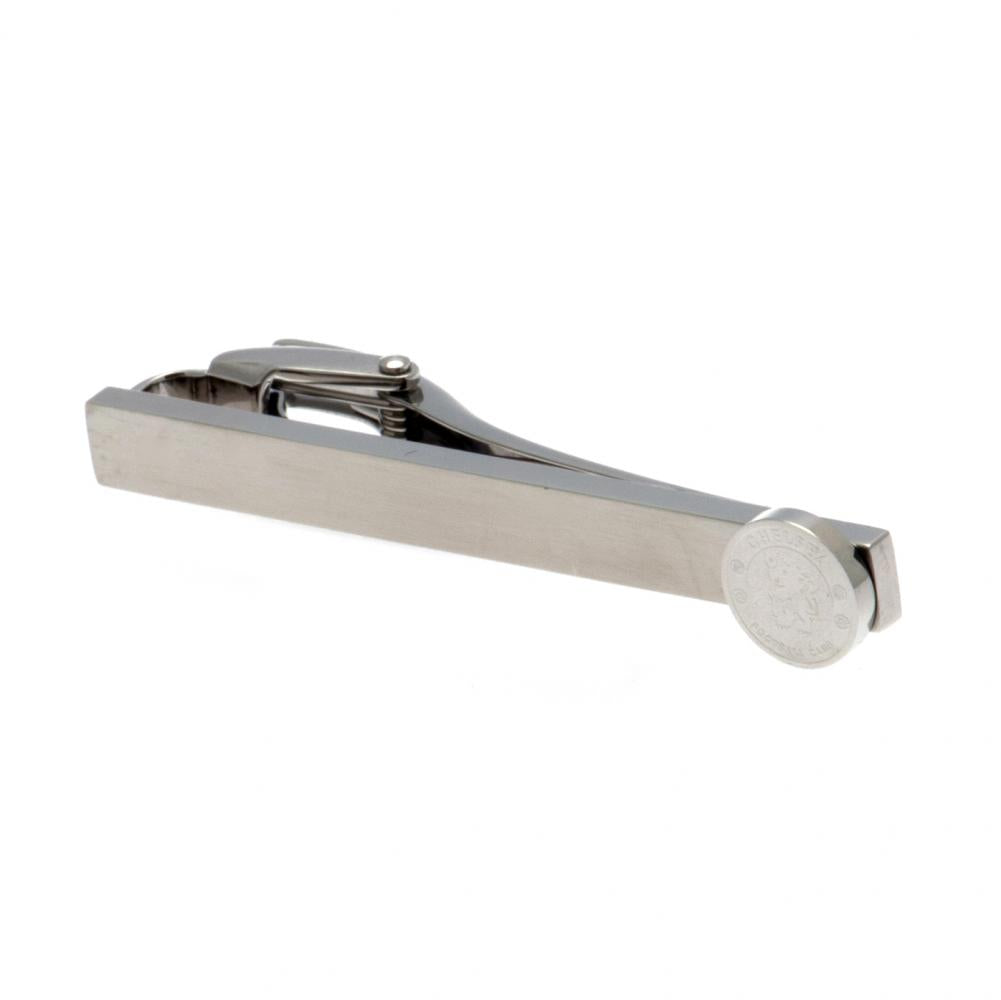Chelsea FC Stainless Steel Tie Slide with Crest