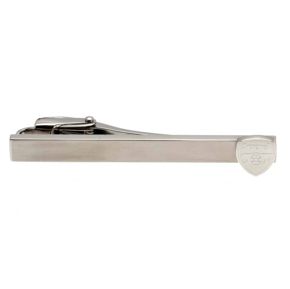 Arsenal FC Stainless Steel Tie Slide with Crocodile Clip
