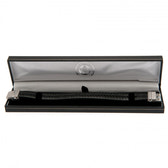 Leicester City FC Single Plait Leather Bracelet with Engraved Club Crest & Magnetic Clasp