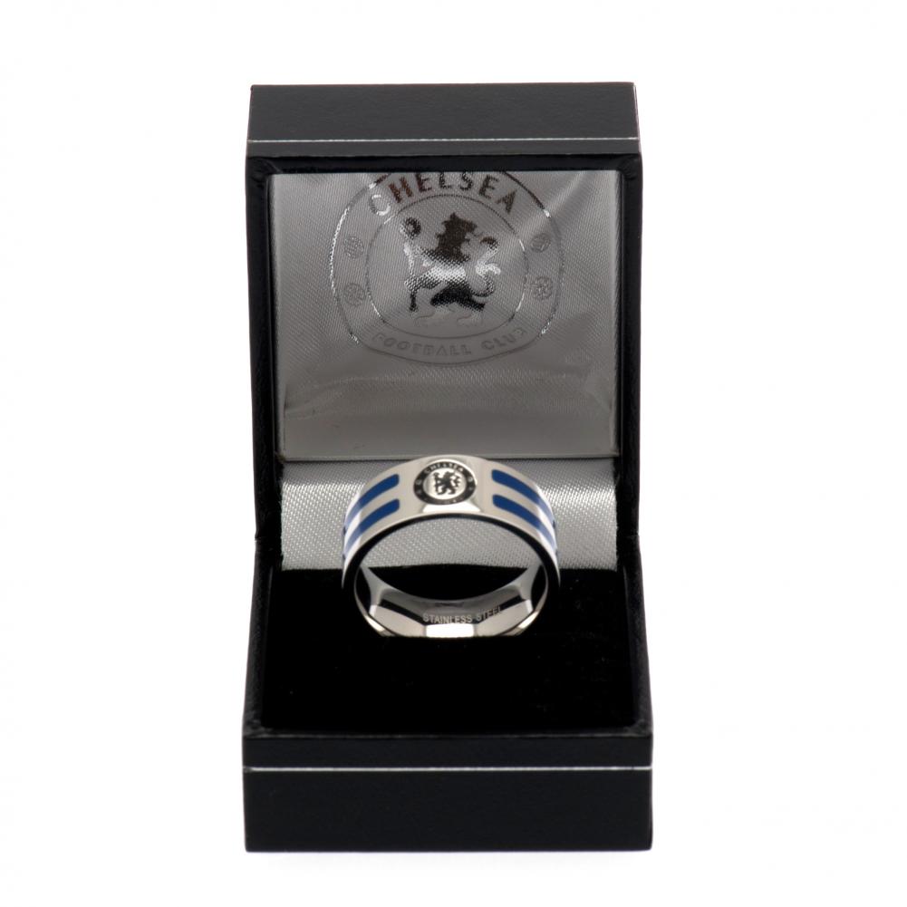 Large Chelsea FC Colour Stripe Ring