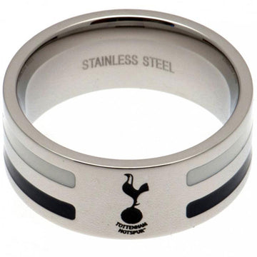 Tottenham Hotspur FC Colour Stripe Ring Small - Officially licensed merchandise.