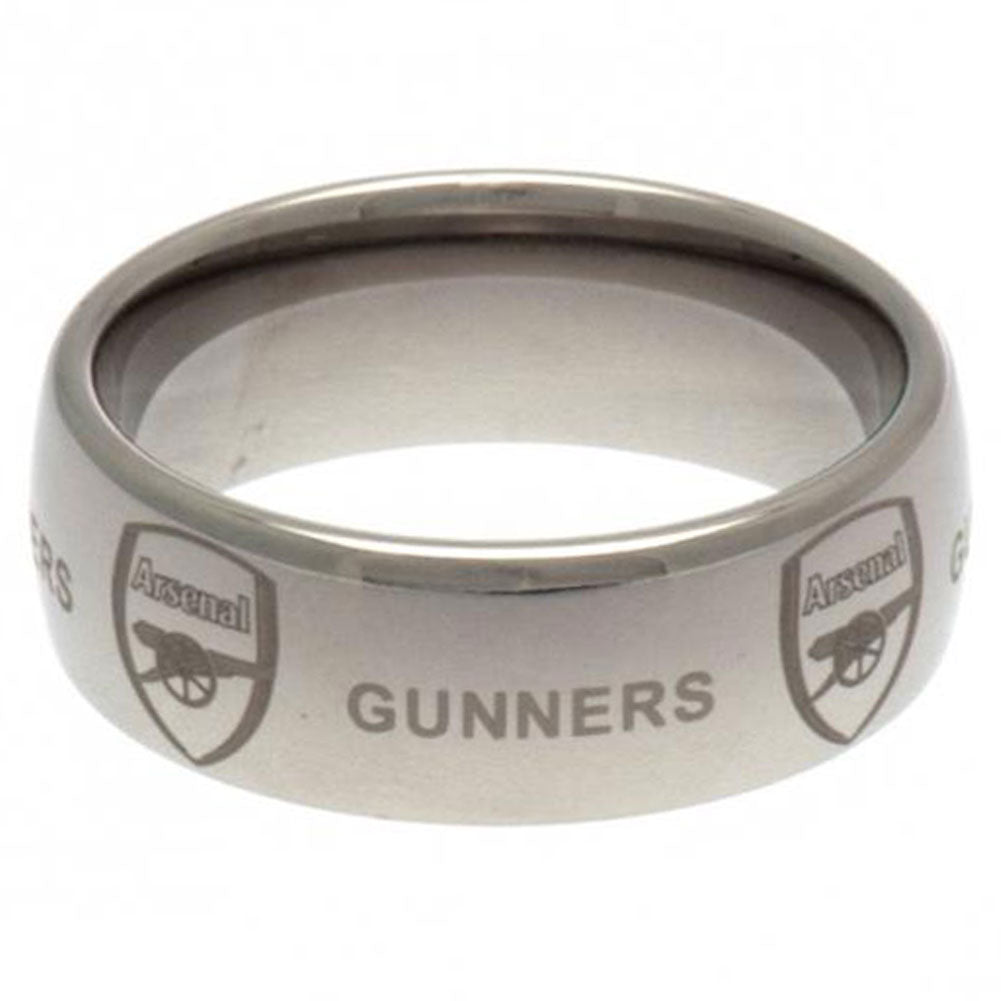 Arsenal FC Super Titanium Ring Small - Rings