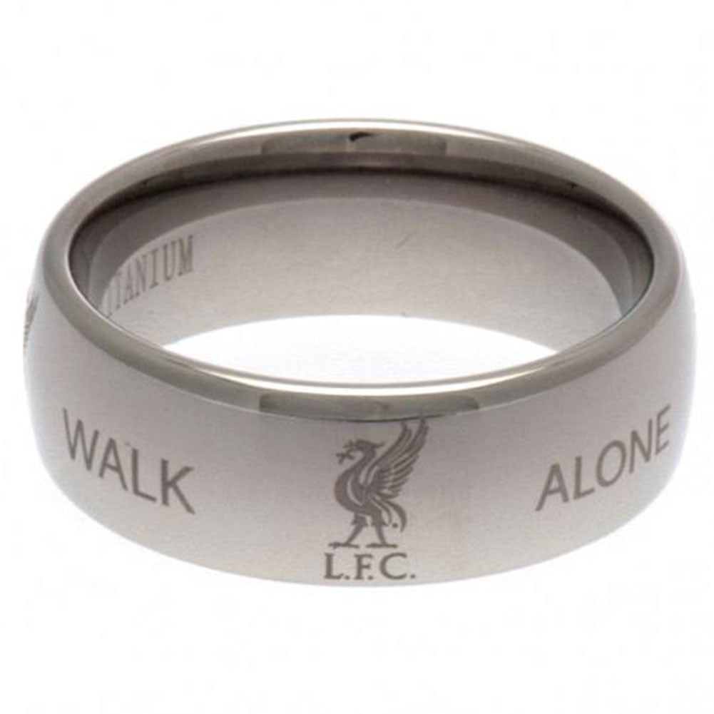 Liverpool FC Super Titanium Ring Small