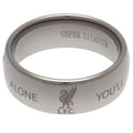 Liverpool FC Super Titanium Ring Small - Officially licensed merchandise.