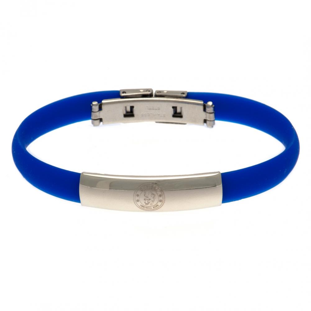 Chelsea FC Colour Silicone Bracelet - Officially licensed merchandise.