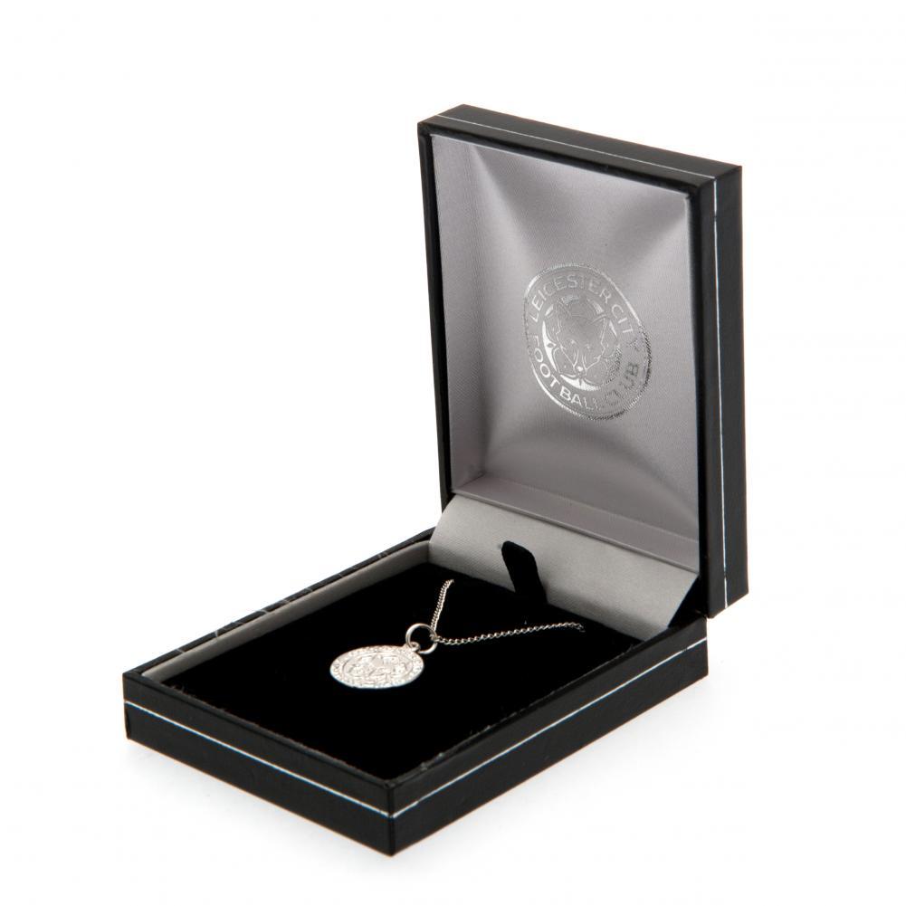 Leicester City FC Sterling Silver Pendant & Chain - Neckwear