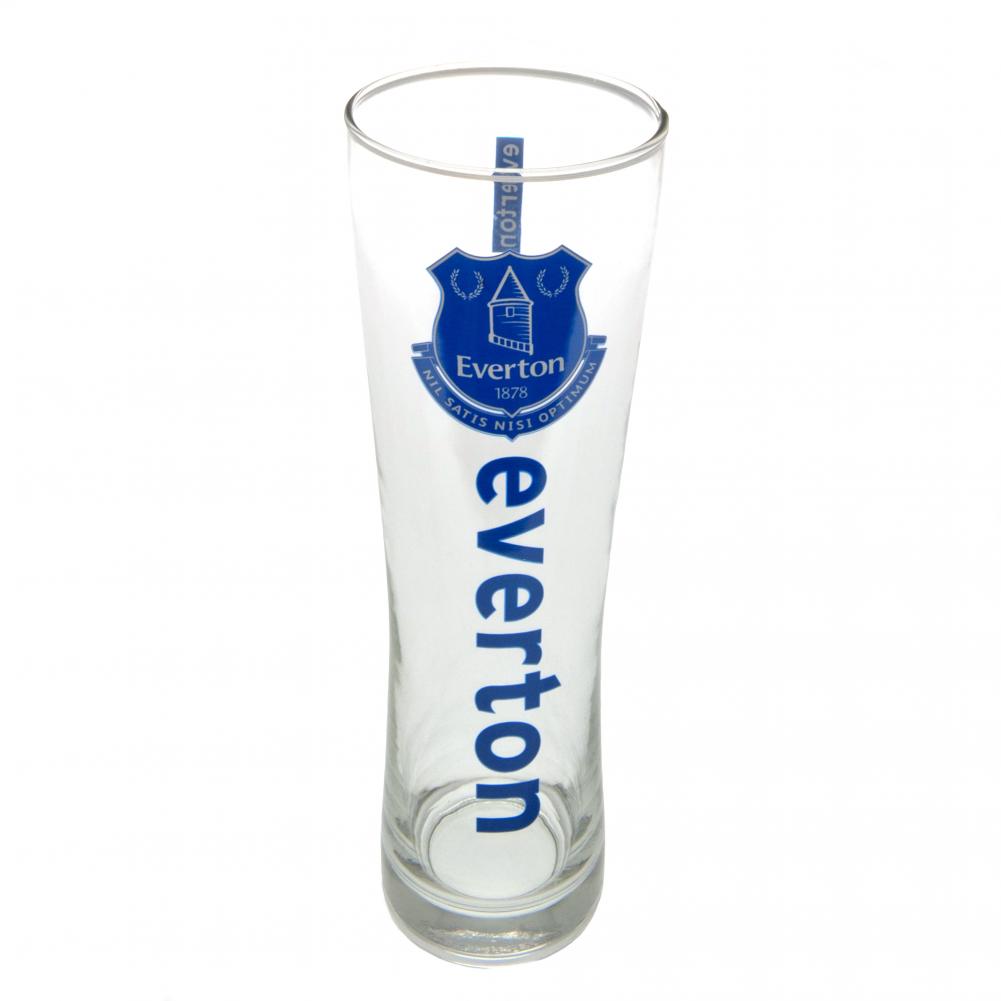 Everton FC Tall Beer Glass - Officially licensed merchandise.