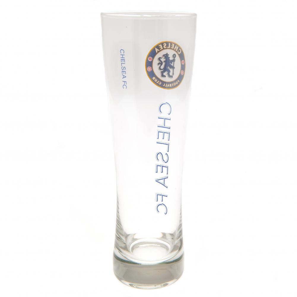 Chelsea FC Tall Beer Glass - Officially licensed merchandise.