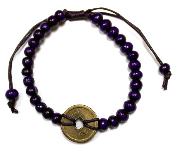 Good Luck Feng-Shui Bracelets - Purple