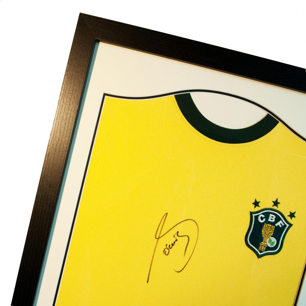 Brasil Socrates Signed Shirt Silhouette - Officially licensed merchandise.