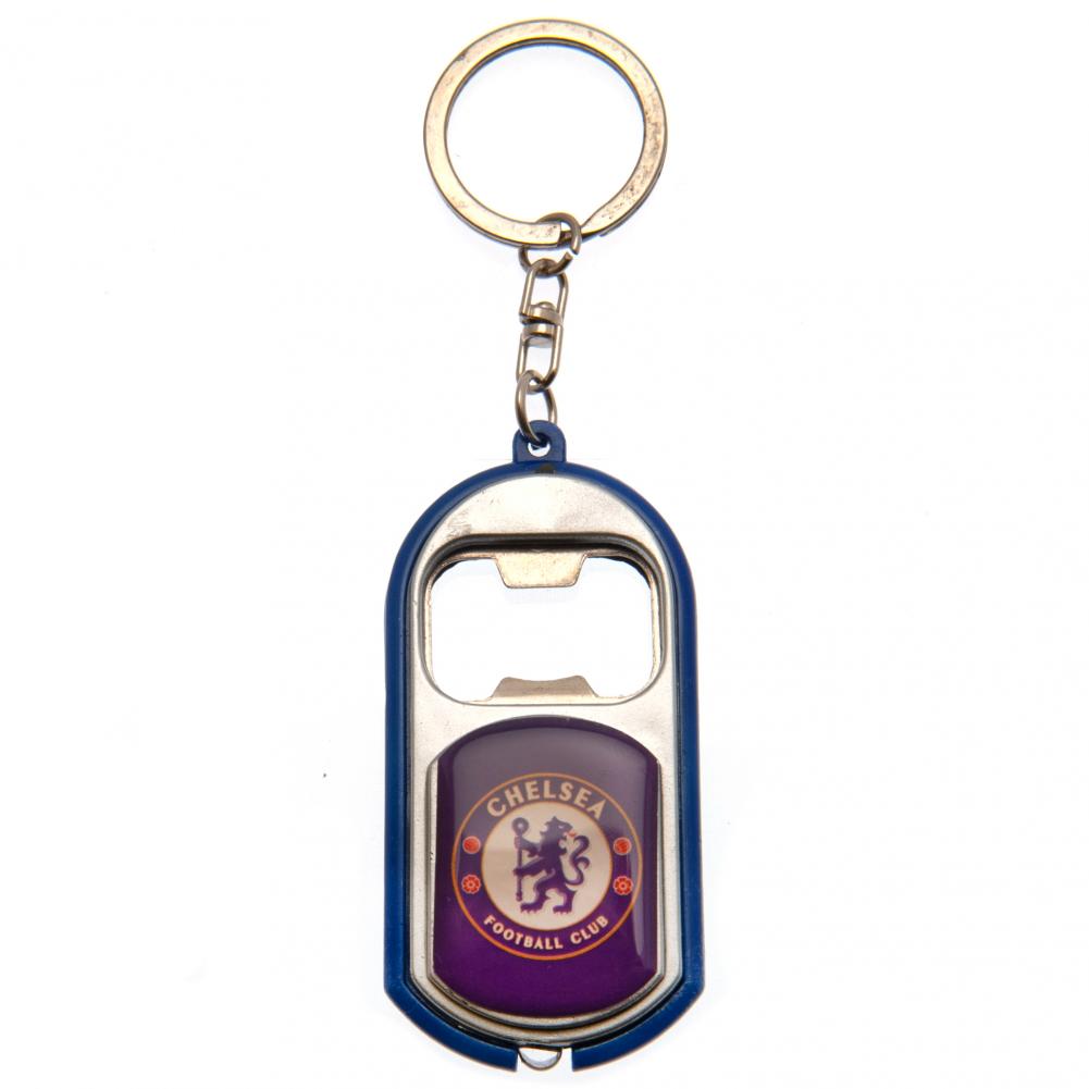 Chelsea FC Keyring Torch Bottle Opener - Officially licensed merchandise.