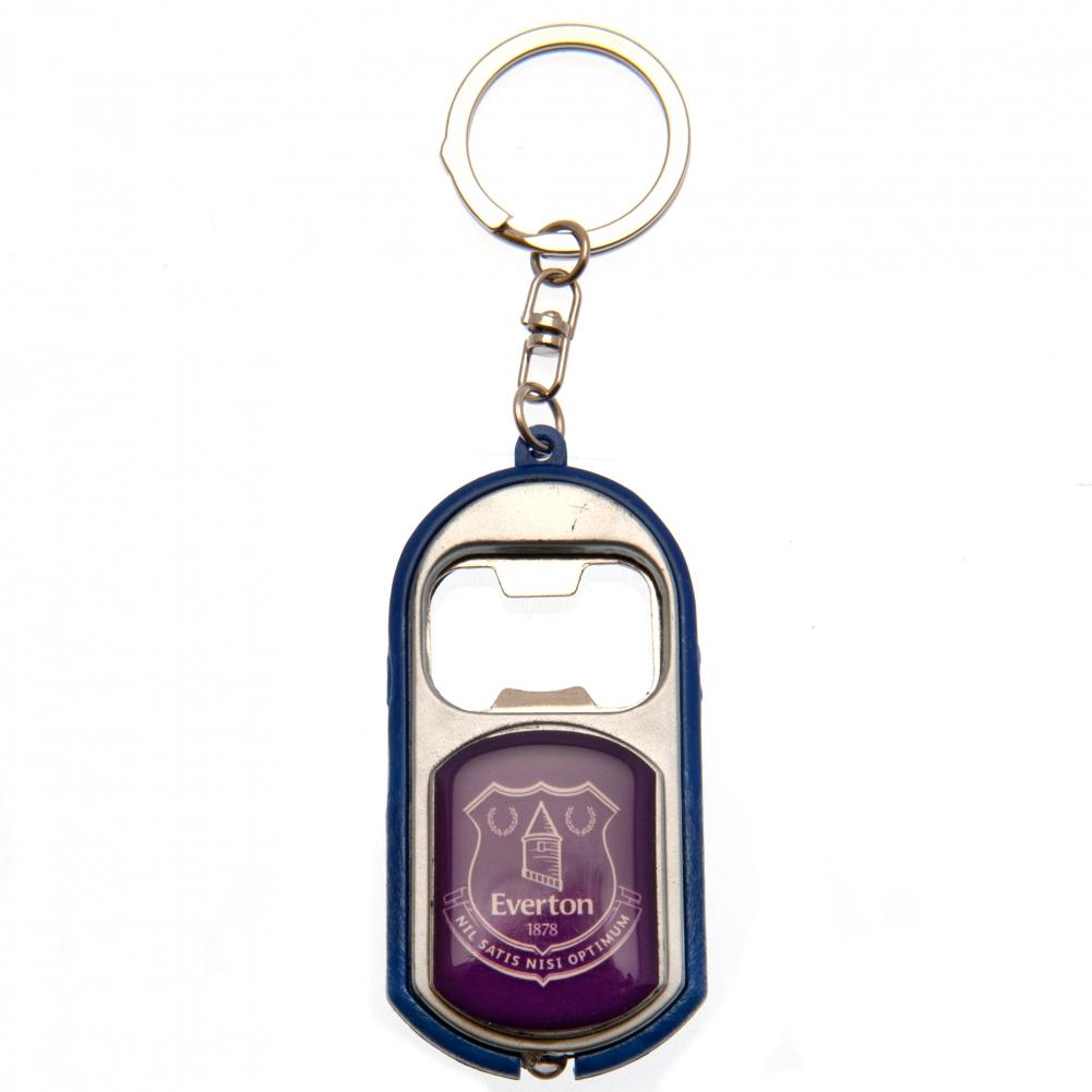 Everton FC Keyring Torch Bottle Opener - Officially licensed merchandise.