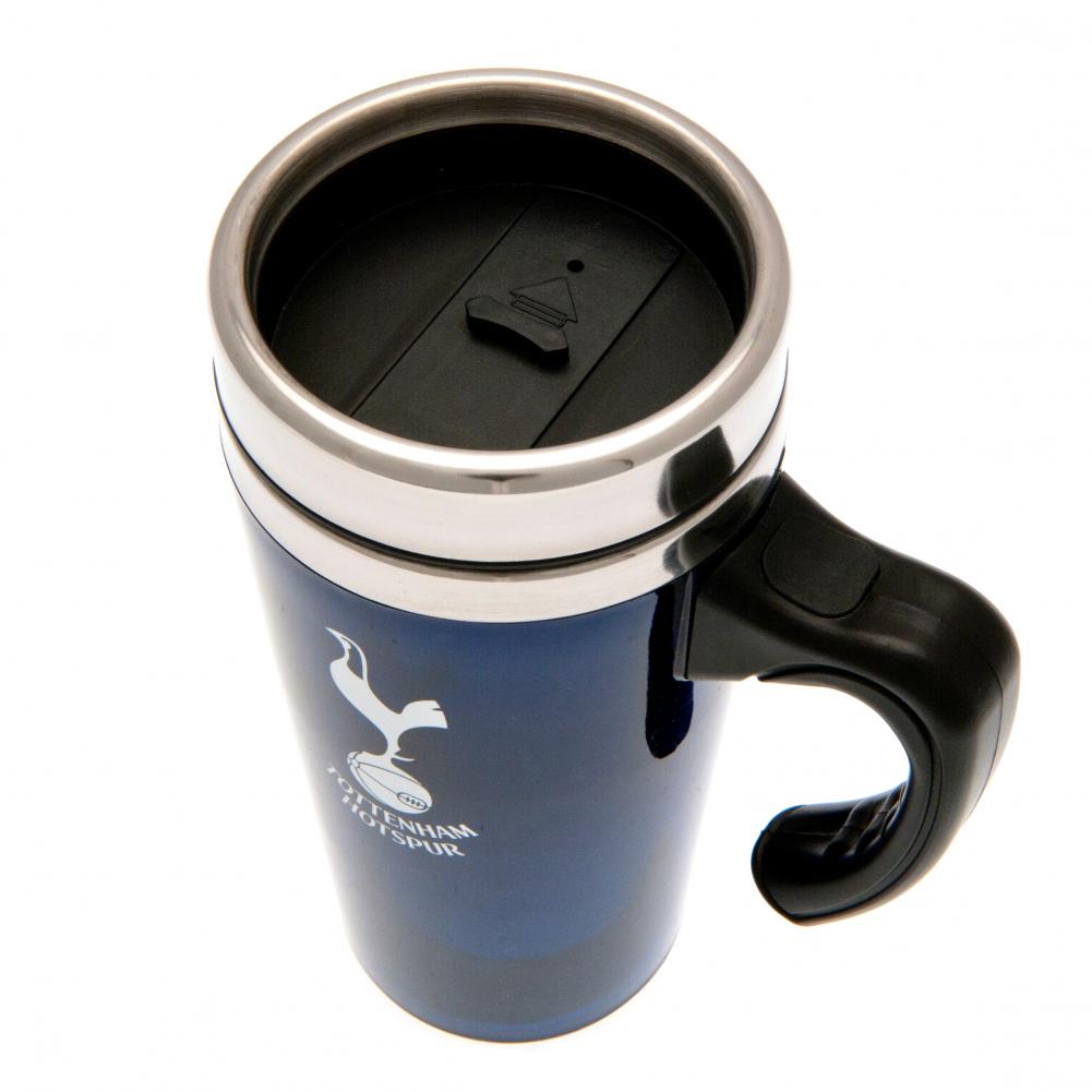 Tottenham Hotspur FC Handled Travel Mug - Officially licensed merchandise.