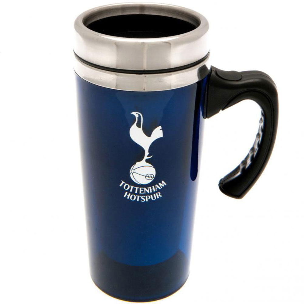 Tottenham Hotspur FC Handled Travel Mug - Officially licensed merchandise.