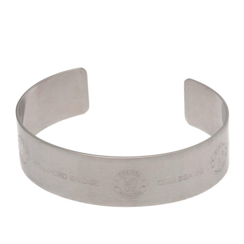Chelsea FC Bangle - Stylish Stainless Steel Bracelet with Club Crest