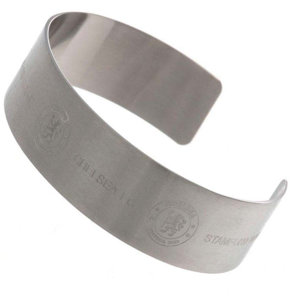 Chelsea FC Bangle - Stylish Stainless Steel Bracelet with Club Crest