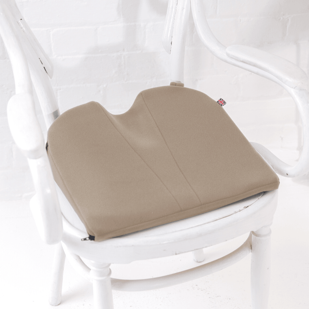 8° Degree Sitting Wedge (3") with Coccyx Seat Cushion-Seat Cushion