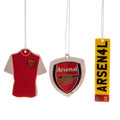 Arsenal FC 3pk Air Freshener - Officially licensed merchandise.