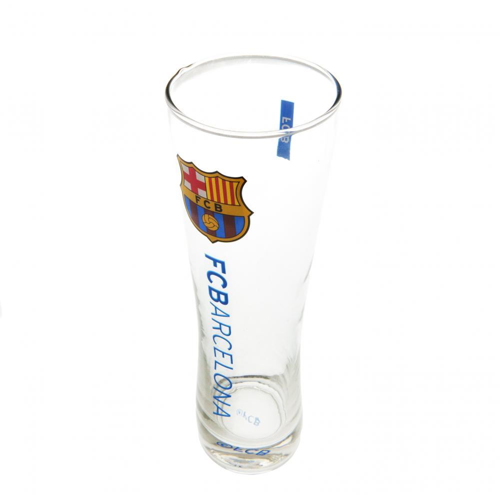 FC Barcelona Tall Beer Glass - Officially licensed merchandise.