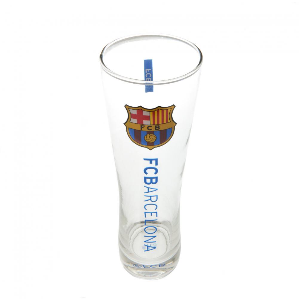 FC Barcelona Tall Beer Glass - Officially licensed merchandise.