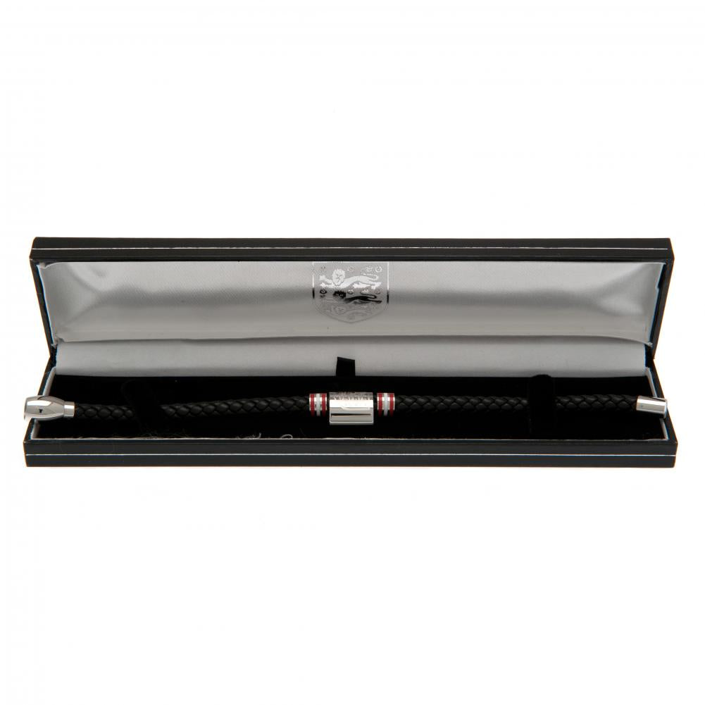 England FA Colour Ring Leather Bracelet - Bracelets & Charms