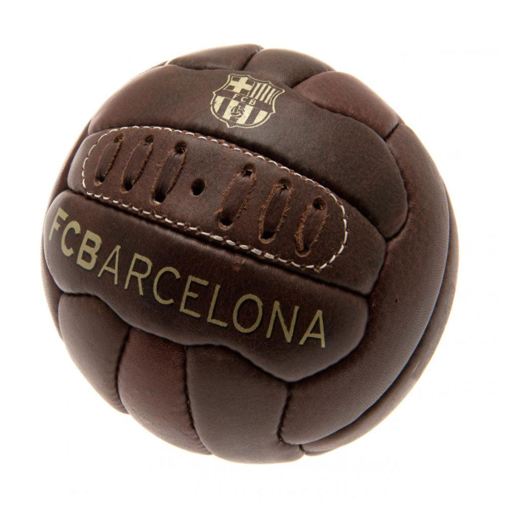 FC Barcelona Retro Heritage Mini Ball - Officially licensed merchandise.