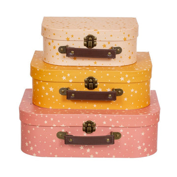 Little Stars Suitcases - Set of 3