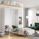 Single (90cm) Vertical Wall Bed (Spring Lift)