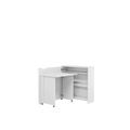 Work Concept Slim Convertible Hidden Desk 90cm [White] - Interior Layout