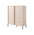 Dast Highboard Cabinet 104cm - £275.4 - Living Sideboard Cabinet 