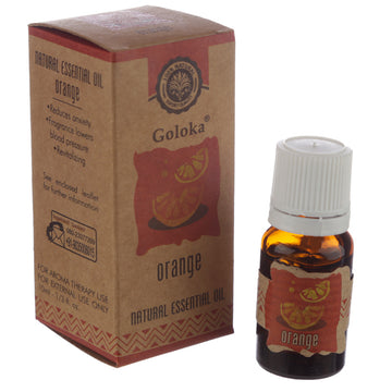 12x Goloka Essential Oil 10ml - Orange