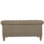 Multi Tweed 2 Seat Chesterfield Chair