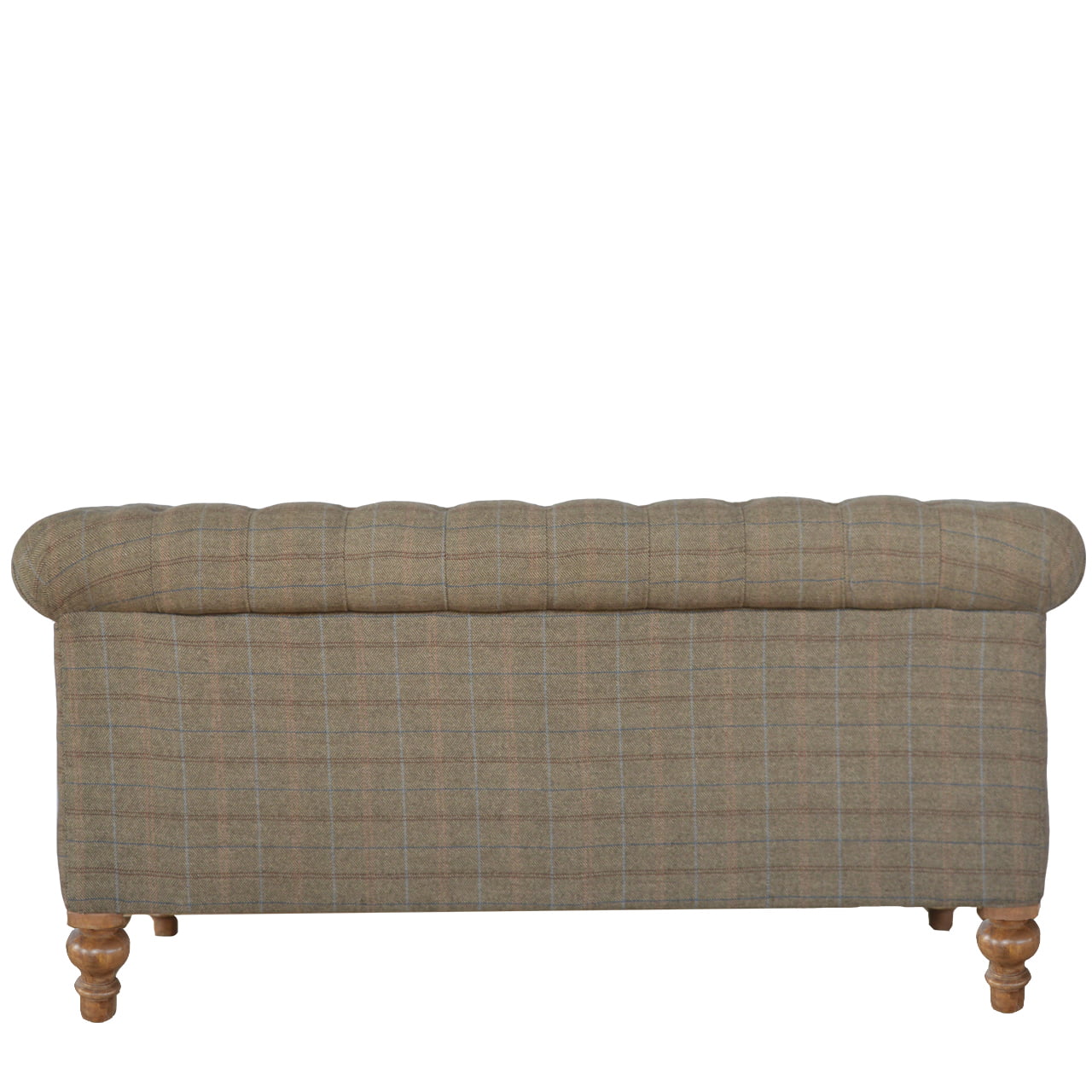 Multi Tweed 2 Seat Chesterfield Chair