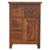 Sheesham 4 Drawer Cabinet