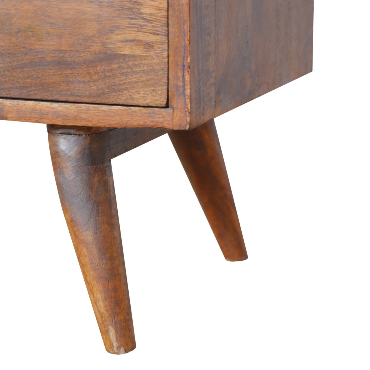 Carved Chestnut Sideboard Chest of Drawers | Hand-Carved