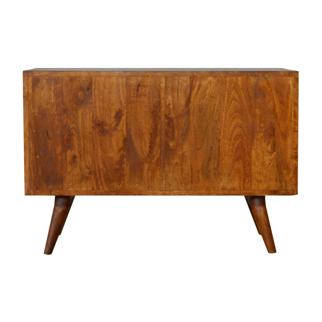 Carved Chestnut Sideboard Chest of Drawers | Hand-Carved