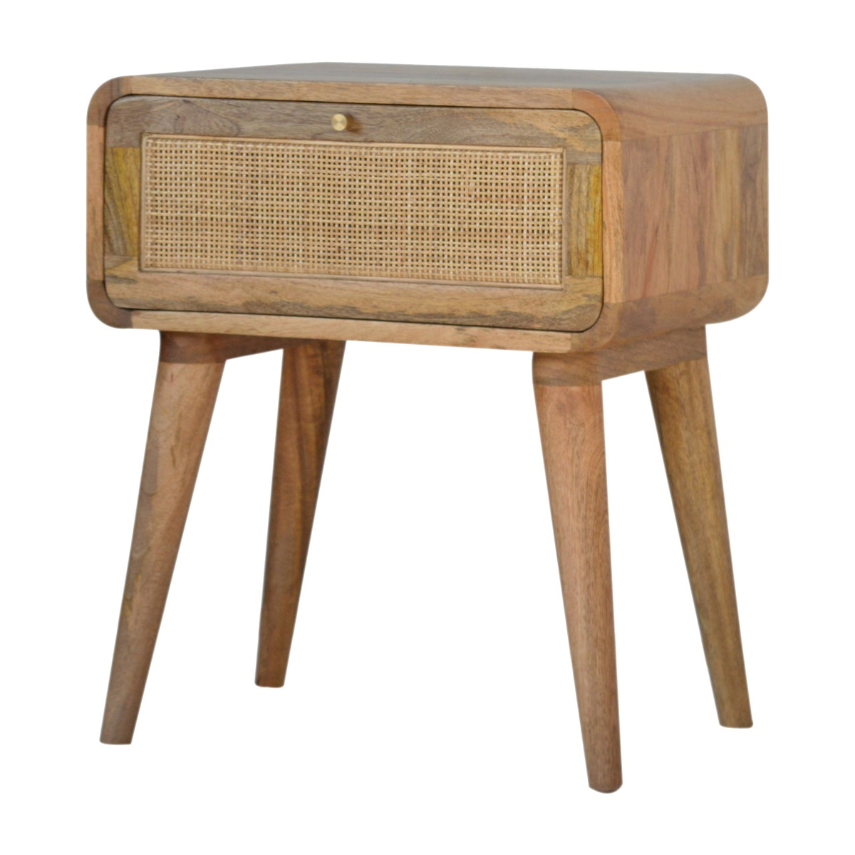 Close-knit Bedside Table | Rattan