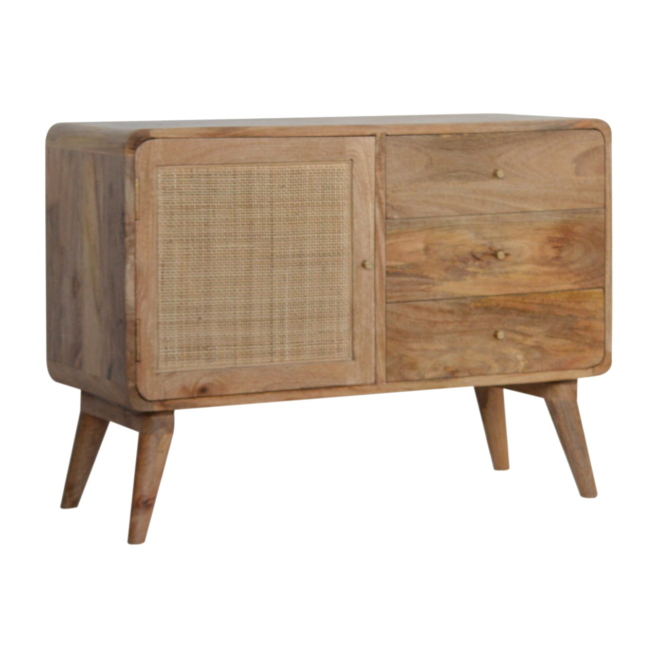Close-knit Sideboard Chest of Drawers | Oak Mango Wood