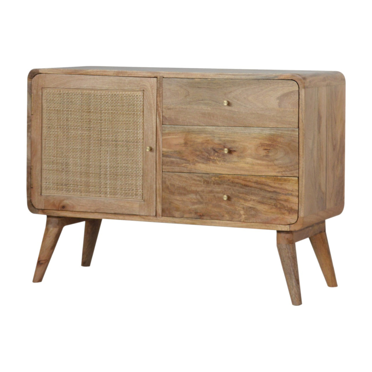 Close-knit Sideboard Chest of Drawers | Oak Mango Wood