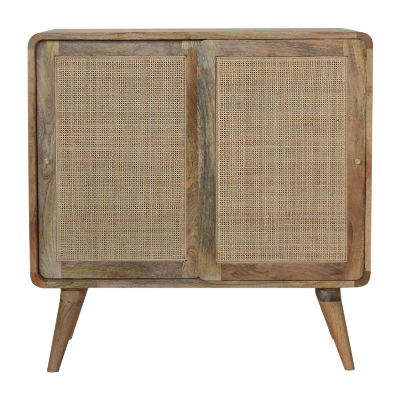 Close-knit Sliding Chest of Drawers | Oak Solid Mango Wood